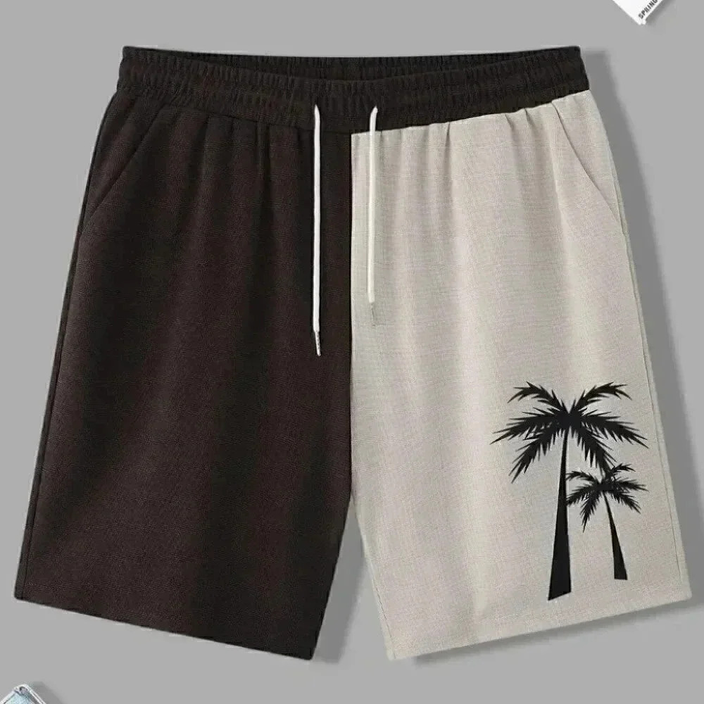 Black & White Mens Shorts